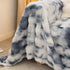 Thick Faux Fur Couch Cover Fluffy Fuzzy Warm Washable Furniture Protector for Kids Pets