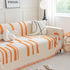 Soft Cozy Chenille Throw Cover for Couch with Tassel Accents, Dustproof Soft Throws for Sofa