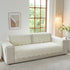 Floral Cotton Quilted Sofa Cover, Non-Slip Couch Protector with Scalloped Edges