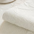 Floral Cotton Quilted Sofa Cover, Non-Slip Couch Protector with Scalloped Edges