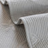 Floral Cotton Quilted Sofa Cover, Non-Slip Couch Protector with Scalloped Edges