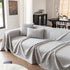 Herringbone Textured Sofa Throw Blanket, Durable Pet Friendly Modern Couch Slipcover