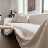Herringbone Textured Sofa Throw Blanket, Durable Pet Friendly Modern Couch Slipcover