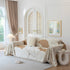Cozy Couch Throw Blanket with Tassels, Jacquard Leaf Pattern Furniture Protector