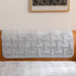 Quilted Velvet Sofa Cover, Thick Padded Couch Protector with Raised Geometric Texture