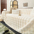 Thick Faux Fur Sofa Cover Fluffy Plush Warm Sofa Slipcover Furniture Protector for Couch Bed