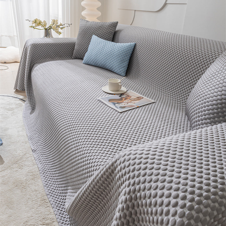 Modern and Minimalist Sofa Cover Washable and Multi-functional Slipcovers Blue Green Grey Coffee