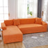 Stretch Couch Covers for 1/2/3/4/5 Seater L Shape Sofa Slipcovers with Elastic Bottom for Kids