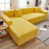 Stretch Couch Covers for 1/2/3/4/5 Seater L Shape Sofa Slipcovers with Elastic Bottom for Kids