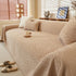 Textured Throw Blanket with 3D Dobby Weave, Minimalist Furniture Protector for Couch