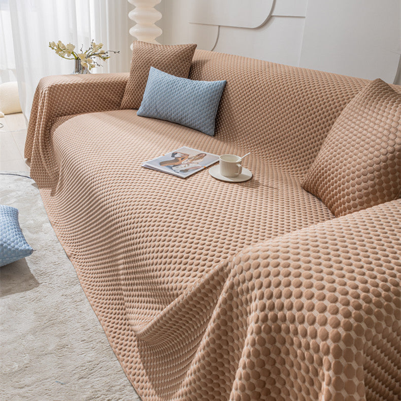 Modern and Minimalist Sofa Cover Washable and Multi-functional Slipcovers Blue Green Grey Coffee