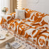 Chenille Sofa Cover Blanket, Couch Cover Blanket Throws for Couches Living Room Furniture Throw Covers