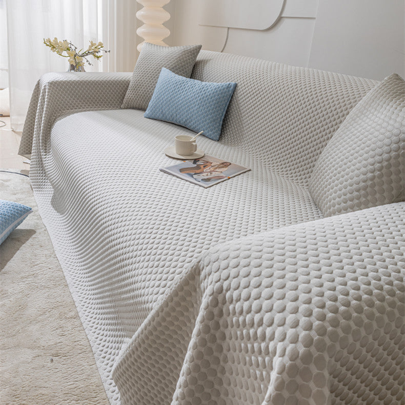 Modern and Minimalist Sofa Cover Washable and Multi-functional Slipcovers Blue Green Grey Coffee