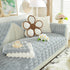 Bamboo-Style Sofa Towel, Faux Rabbit Fur Thickened Non-slip Seat Cushion Covers