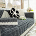 Bamboo-Style Sofa Towel, Faux Rabbit Fur Thickened Non-slip Seat Cushion Covers
