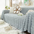 Fluffy Faux Fur Couch Cover Plush Sofa Throw, Warm & Stylish Sofa Protector