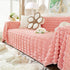 Fluffy Faux Fur Couch Cover Plush Sofa Throw, Warm & Stylish Sofa Protector