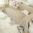Fluffy Faux Fur Couch Cover Plush Sofa Throw, Warm & Stylish Sofa Protector