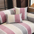 Striped Colorblock Non-Slip Sectional Couch Covers, Chenille Sofa Protector Cover