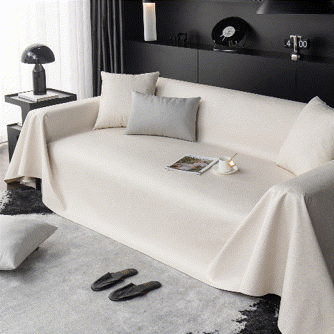 Waterproof Faux Leather Couch Throw Covers, Pet Couch Cover, Non Slip Furniture Covers for Leather Sofas - TaroTextile