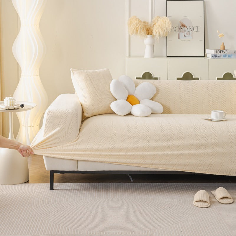 Cozy Stretchy Sofa Slipcover Elastic Flexible Sofa Covers Cushion Protector