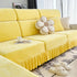 Universal Elastic Skirt Sofa Slipcover, Stretch Sofa Cushion Cover For Bedroom Office Living Room