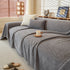 Textured Throw Blanket with 3D Dobby Weave, Minimalist Furniture Protector for Couch