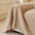 Textured Throw Blanket with 3D Dobby Weave, Minimalist Furniture Protector for Couch