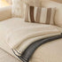 Textured Sofa Seat Cover with Wave Edge Non-Slip Washable Couch Protector - TaroTextile