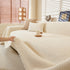 Textured Throw Blanket with 3D Dobby Weave, Minimalist Furniture Protector for Couch