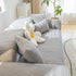Quilted Geometric Cotton Sofa Cover, Non-Slip & Thick Padded Furniture Covers