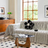 Boho Striped Jacquard Throw Sofa Slipcover Chenille Sofa Throws for Couches for Pets Kids Home Decor