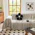 Boho Striped Jacquard Throw Sofa Slipcover Chenille Sofa Throws for Couches for Pets Kids Home Decor