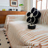 Boho Striped Jacquard Throw Sofa Slipcover Chenille Sofa Throws for Couches for Pets Kids Home Decor