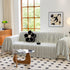 Boho Striped Jacquard Throw Sofa Slipcover Chenille Sofa Throws for Couches for Pets Kids Home Decor