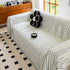Boho Striped Jacquard Throw Sofa Slipcover Chenille Sofa Throws for Couches for Pets Kids Home Decor