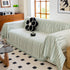 Boho Striped Jacquard Throw Sofa Slipcover Chenille Sofa Throws for Couches for Pets Kids Home Decor