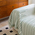 Boho Striped Jacquard Throw Sofa Slipcover Chenille Sofa Throws for Couches for Pets Kids Home Decor