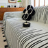 Boho Striped Jacquard Throw Sofa Slipcover Chenille Sofa Throws for Couches for Pets Kids Home Decor