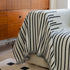 Boho Striped Jacquard Throw Sofa Slipcover Chenille Sofa Throws for Couches for Pets Kids Home Decor