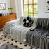 Boho Striped Jacquard Throw Sofa Slipcover Chenille Sofa Throws for Couches for Pets Kids Home Decor