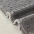 Textured Throw Blanket with 3D Dobby Weave, Minimalist Furniture Protector for Couch
