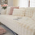 Thickened Plush Sofa Cover Soft Warm Futon Couch Cover Velvet Slipcover