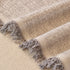 Natural Textured Linen Couch Cover, Breathable & Hypoallergenic Furniture Protector