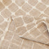 Grid Textured Sofa Cover with Sheer Ruffle Skirt, Pet-Friendly Sofa Throw Slipcover