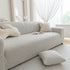 High Stretch Jacquard Sofa Slipcover, Soft Spandex Textured Floral Couch Cover