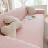 High Stretch Jacquard Sofa Slipcover, Soft Spandex Textured Floral Couch Cover