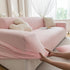 High Stretch Jacquard Sofa Slipcover, Soft Spandex Textured Floral Couch Cover