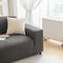 High Stretch Jacquard Sofa Slipcover, Soft Spandex Textured Floral Couch Cover