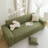 High Stretch Jacquard Sofa Slipcover, Soft Spandex Textured Floral Couch Cover